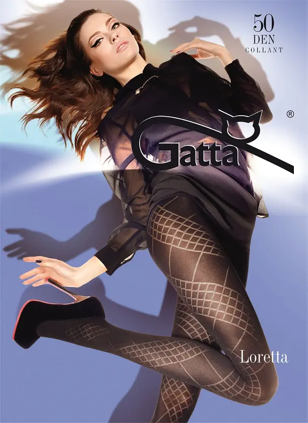 ⁨RAJSTOPY GATTA LORETTA 50 WZ 85 (kolor Nero, rozmiar 2)⁩ w sklepie Wasserman.eu