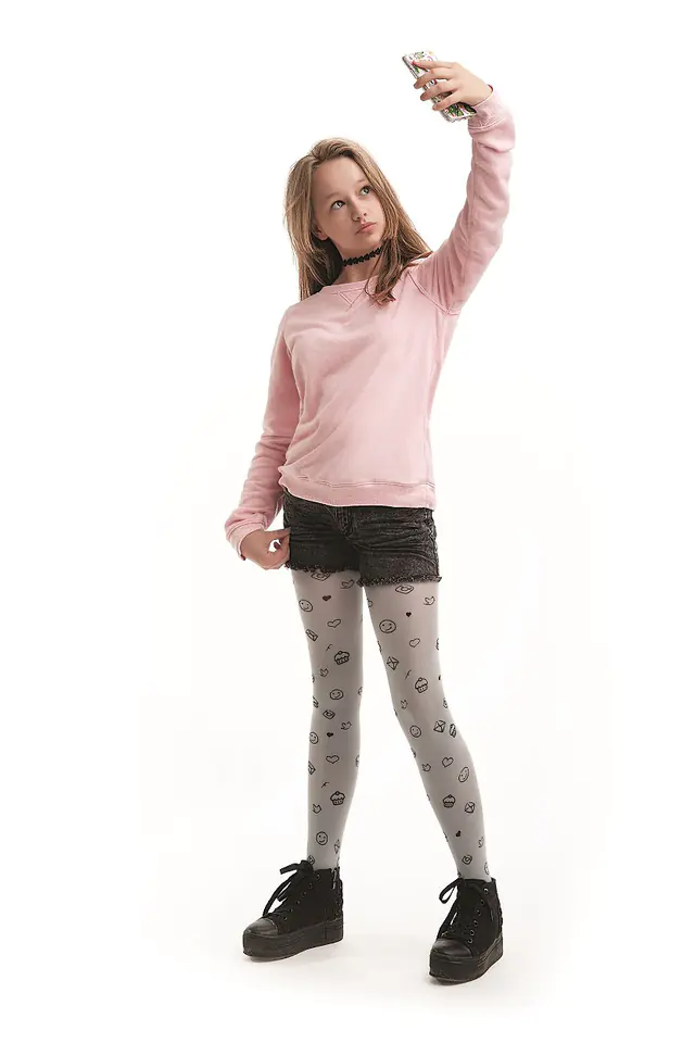 ⁨KNITTEX TIGHTS FANPAGE (Color: white, Size: 140-146)⁩ at Wasserman.eu