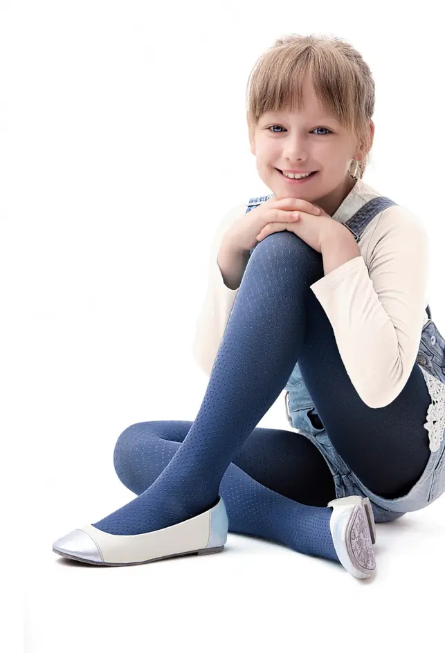 ⁨TIGHTS KNITTEX MINI MINI 40 microfiber (Color: black, Size: 140-146)⁩ at Wasserman.eu