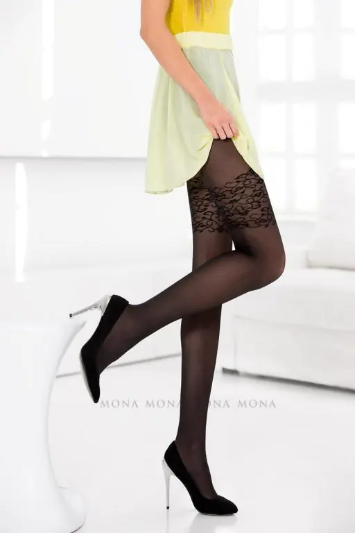 ⁨TIGHTS MONA KARLA 02 40 (Colour daino, Size 2)⁩ at Wasserman.eu