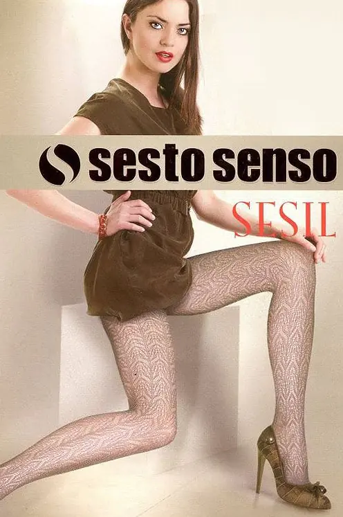⁨RAJSTOPY SESTO SENSO SESIL (kolor fumo, rozmiar 1/2)⁩ w sklepie Wasserman.eu