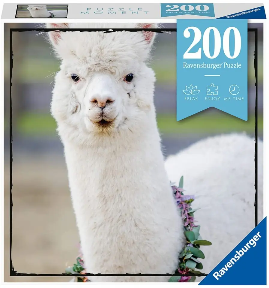 ⁨Puzzles 200 elements Moments, Alpacas⁩ at Wasserman.eu