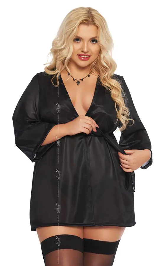 ⁨Ramona czarny Plus Size (kolor czarny, rozmiar 2xl)⁩ w sklepie Wasserman.eu