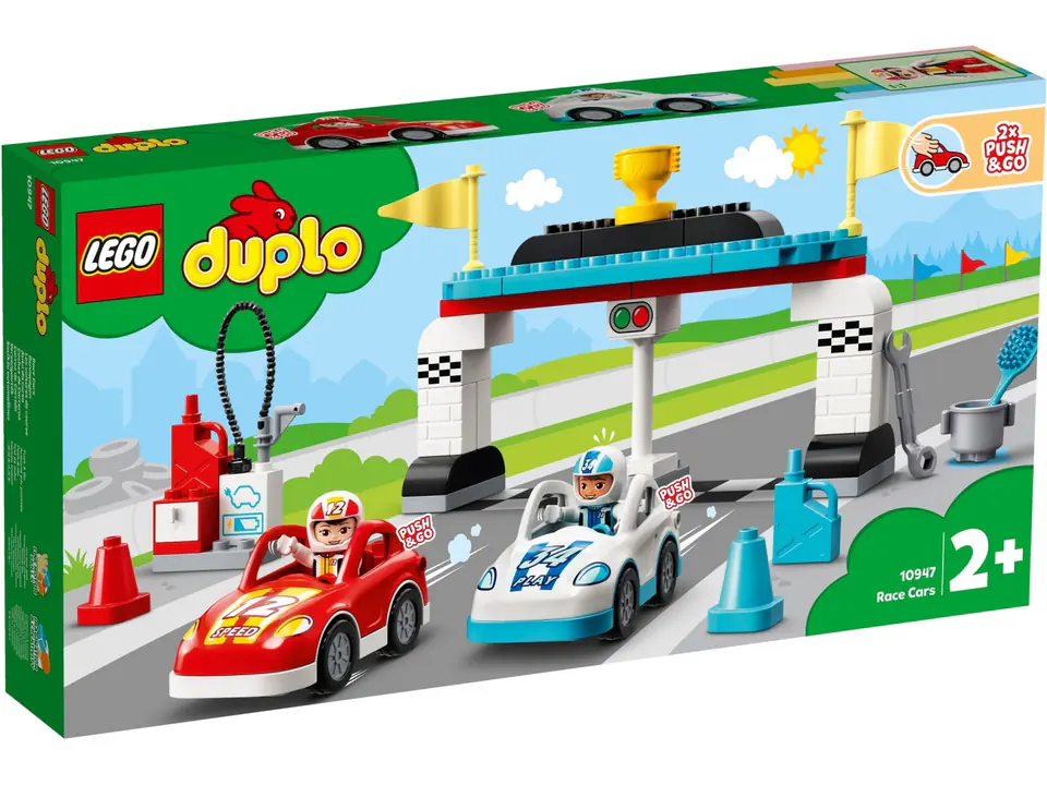Klocki DUPLO 10947 Samochody wyścigowe w sklepie Wasserman.eu