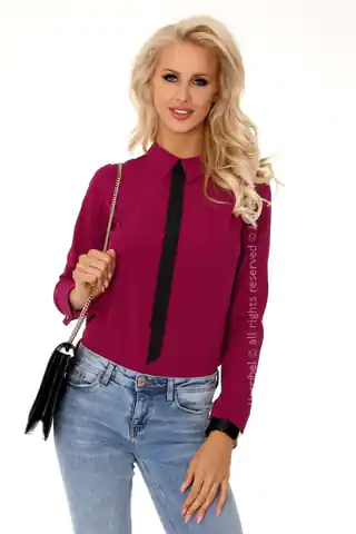 ⁨Ronada Purple 85276 blouse (Color: purple, Size XL (42))⁩ at Wasserman.eu