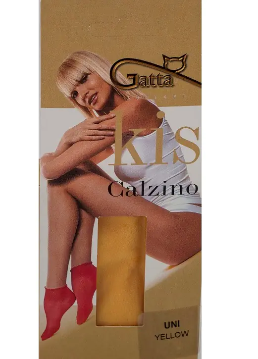 ⁨GATTA SOCKS KIS %PR (yellow, one size one-size)⁩ at Wasserman.eu