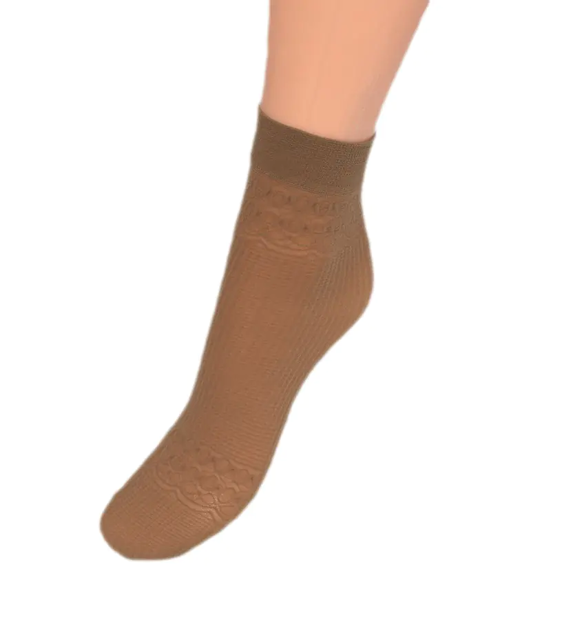 ⁨KNITTEX SILVANA SOCKS (beige, one size one-size)⁩ at Wasserman.eu