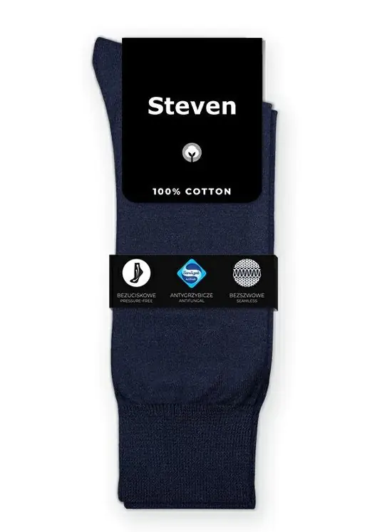 ⁨SKARPETY STEVEN 042 MESKIE (kolor beż, rozmiar 41-43)⁩ w sklepie Wasserman.eu