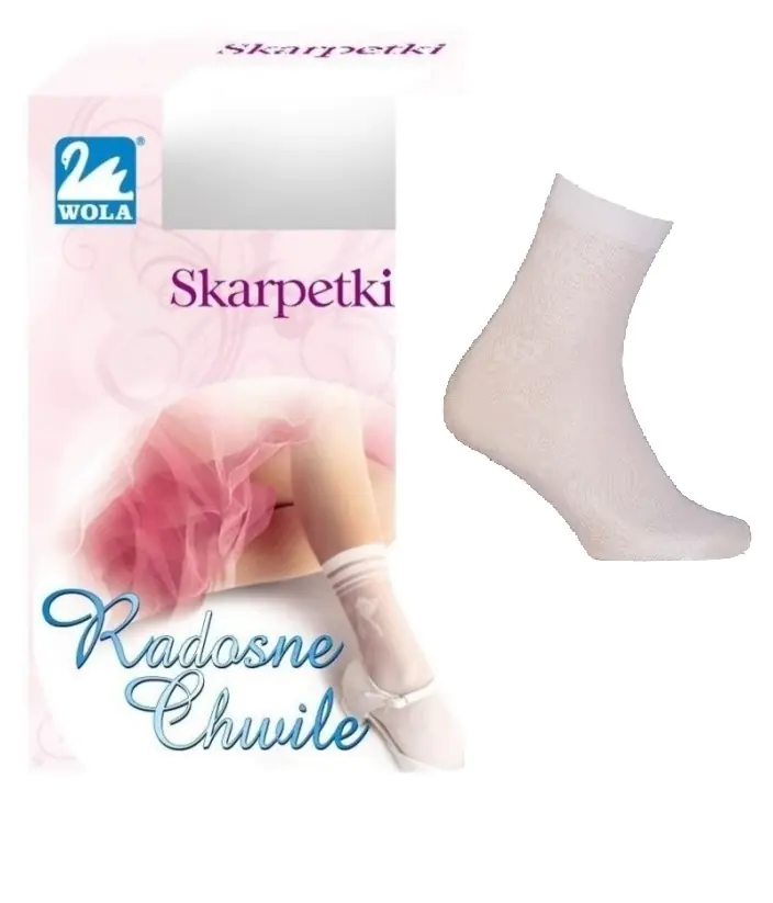 ⁨SKARPETY WOLA RAD CHWILE 6-11L WZ 91 (kolor bianco, rozmiar uniwersalny)⁩ w sklepie Wasserman.eu