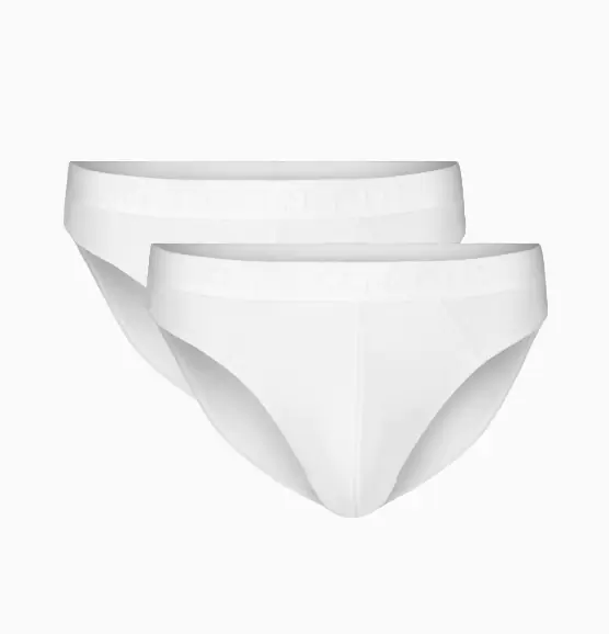 ⁨BRIEFS ATLANTIC 2BMP-016 (White, size L (40))⁩ at Wasserman.eu