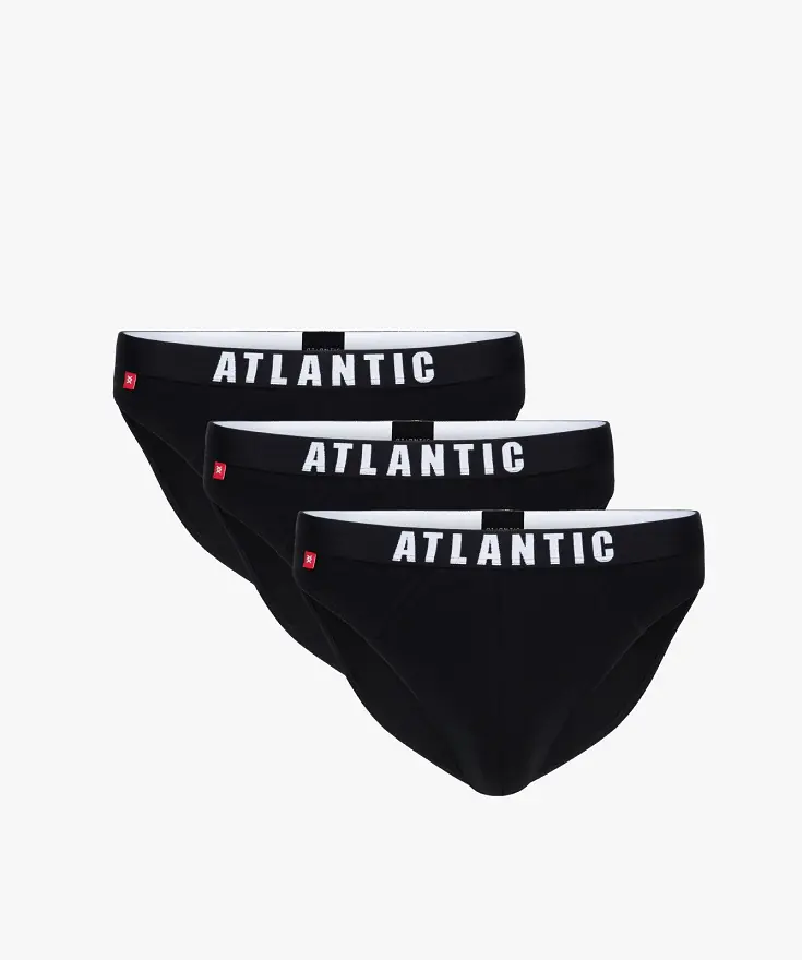 ⁨BRIEFS ATLANTIC 3MP-094 (White, Size XL (42))⁩ at Wasserman.eu