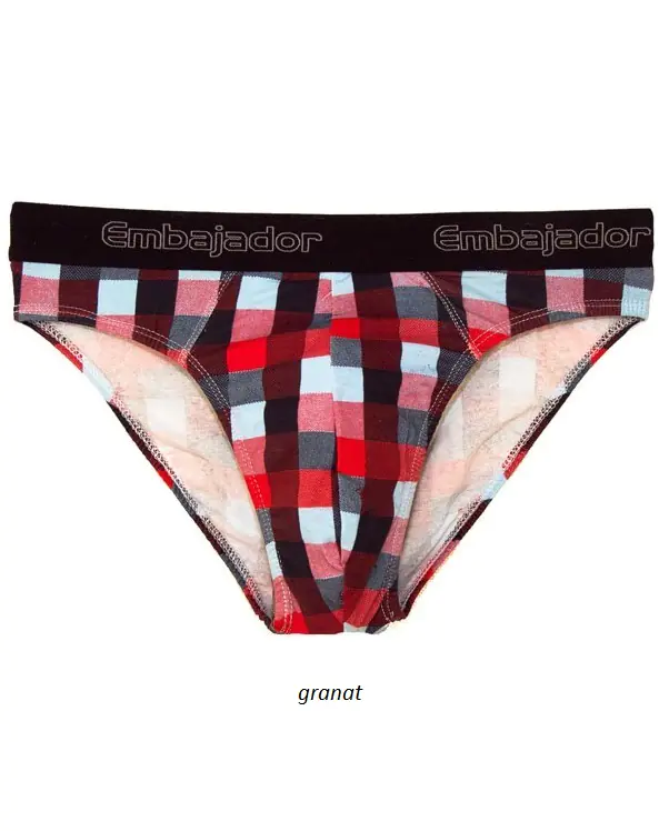 ⁨SLIPY ATLANTIC EMBAJ EEP-087 (kolor granat, rozmiar XXL)⁩ w sklepie Wasserman.eu