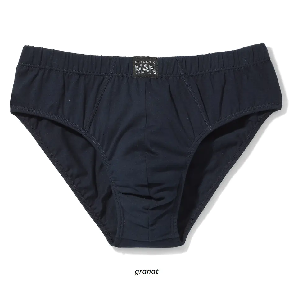 ⁨SLIPY ATLANTIC MP-1057 GRA (kolor granat, rozmiar M)⁩ w sklepie Wasserman.eu