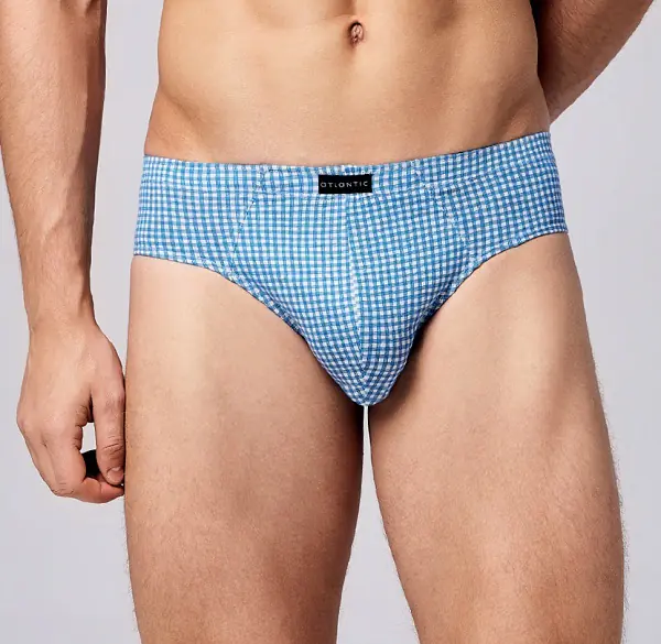 ⁨BRIEFS ATLANTIC MP-1417 (Grey colour, Size M (38))⁩ at Wasserman.eu