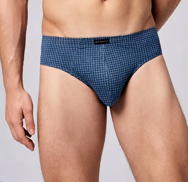 ⁨BRIEFS ATLANTIC MP-1417 (Grey colour, Size M (38))⁩ at Wasserman.eu