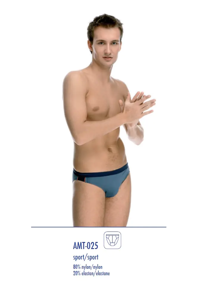 ⁨SWIMSUIT ATLANTIC ARC AMT-025 (Graphite color, Size XL (42))⁩ at Wasserman.eu