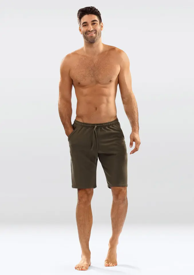 Spodenki Męskie Samuel KHAKI BAWEŁNA (kolor khaki, rozmiar 2xl) w sklepie Wasserman.eu