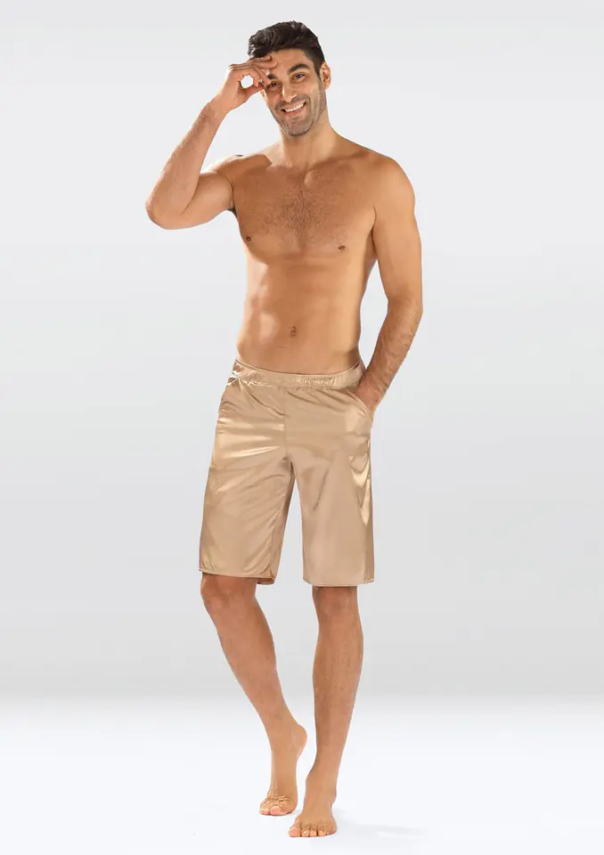 ⁨Men's Shorts Zeus (Light brown, Size M (38))⁩ at Wasserman.eu