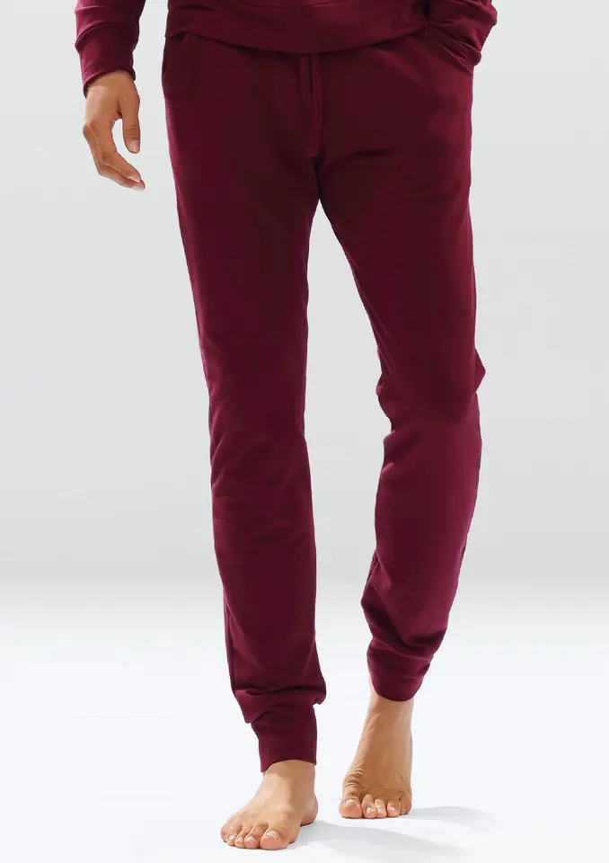 ⁨Men's Pants Justin (Burgundy, Size XL (42))⁩ at Wasserman.eu