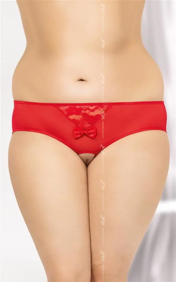 ⁨String 2466 Plus Size red (Red, Size XXL (44))⁩ at Wasserman.eu