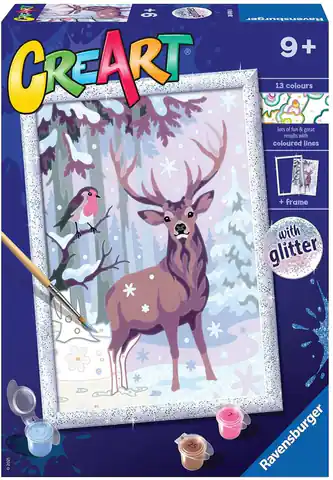 ⁨Coloring book CreArt for children Winter friends⁩ at Wasserman.eu