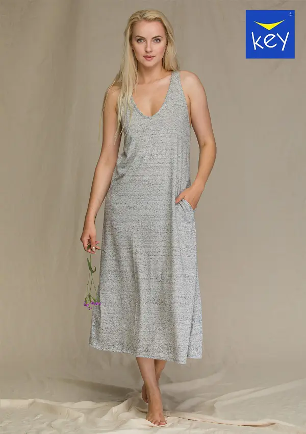 ⁨DRESS KEY LHD-212 A21 (Grey melange, size S/M)⁩ at Wasserman.eu