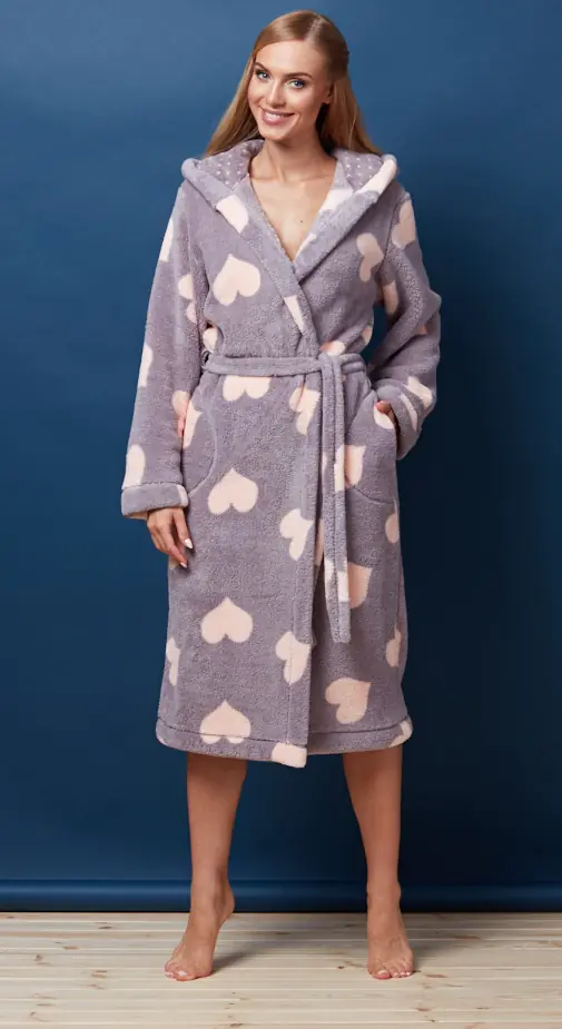 ⁨BATHROBE L&L KOLA (Pink, Size M (38))⁩ at Wasserman.eu