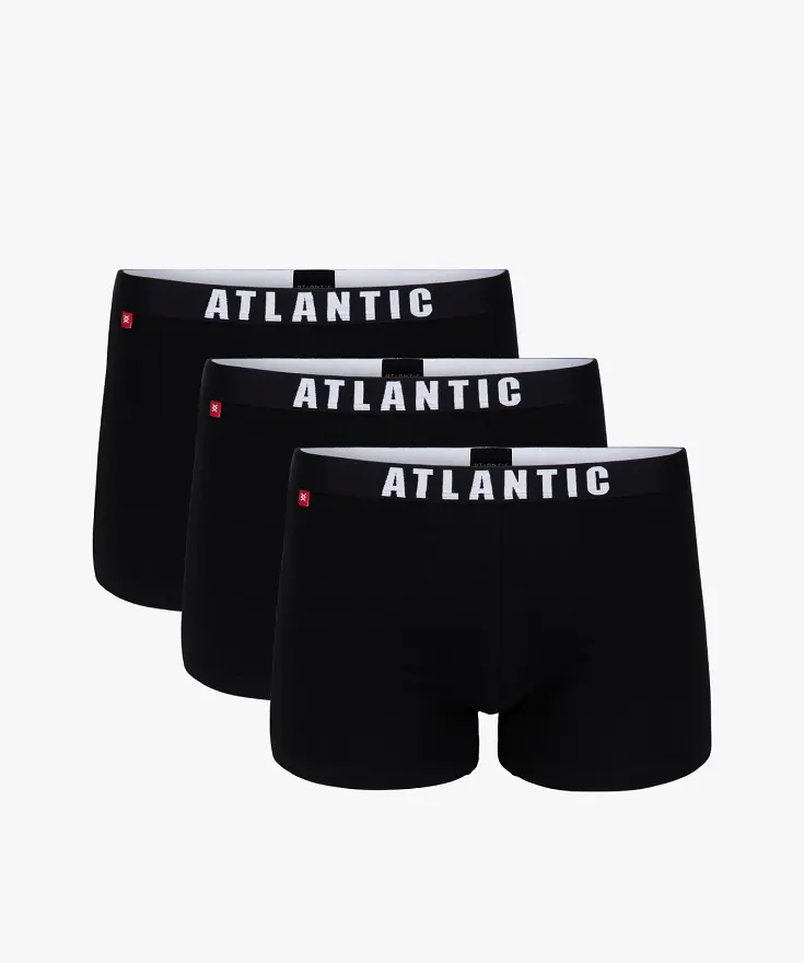 ⁨ATLANTIC 3MH-011 SHORTS (Navy blue, Size L (40))⁩ at Wasserman.eu