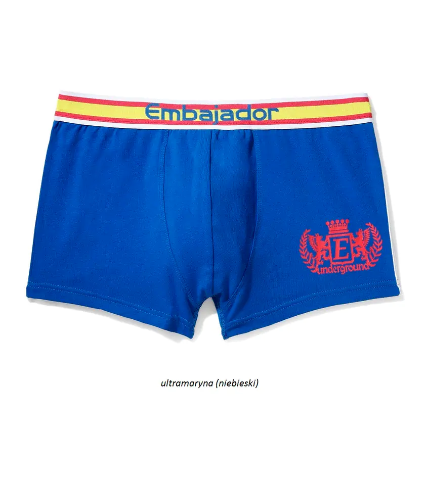 ⁨SZORTY ATLANTIC EMBAJ EEH-030 (kolor niebieski, rozmiar XL)⁩ w sklepie Wasserman.eu