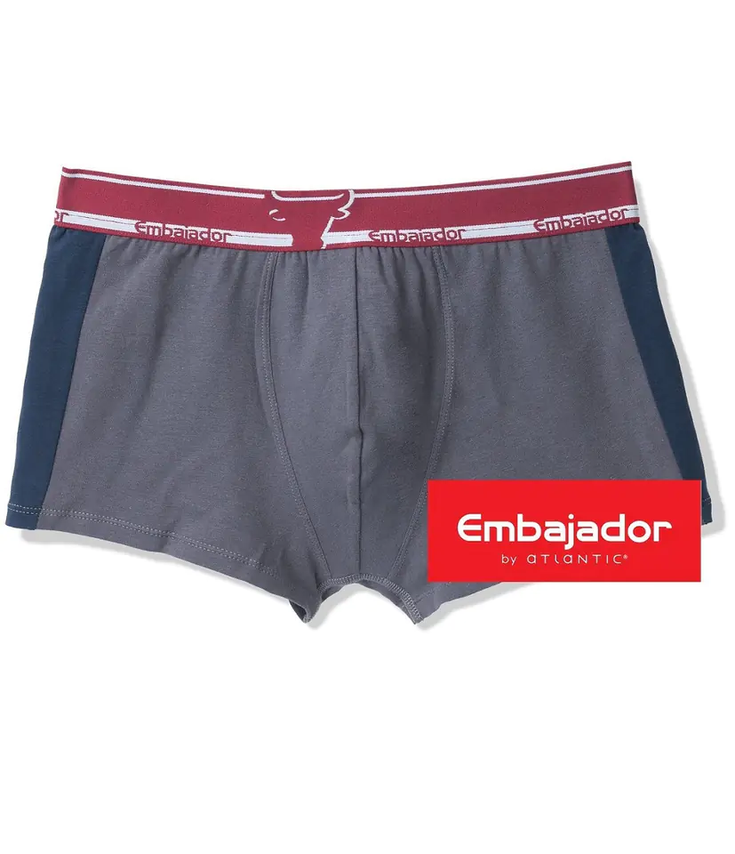⁨SZORTY ATLANTIC EMBAJ EEH-058 SZA (kolor szary, rozmiar XL)⁩ w sklepie Wasserman.eu