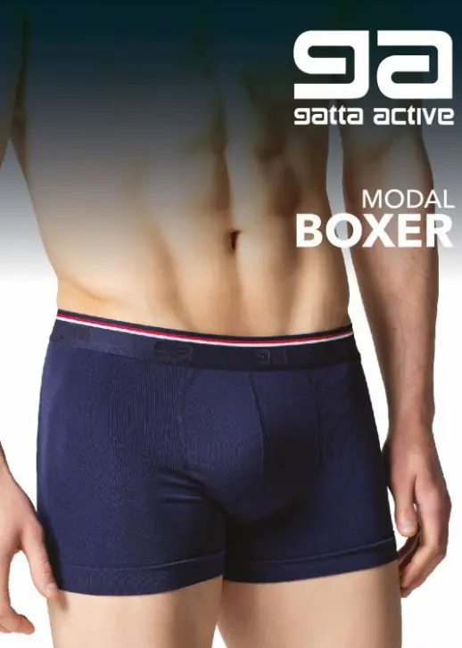 ⁨SZORTY GATTA BOXER MODAL (kolor black, rozmiar XL)⁩ w sklepie Wasserman.eu