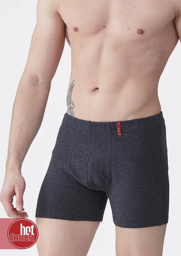 ⁨SHORTS KEY MXM-155 HOT TOUCH (Grey, Size L (40))⁩ at Wasserman.eu