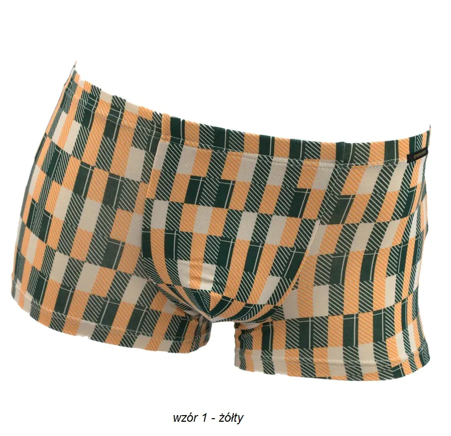 ⁨SZORTY SESTO SENSO FUNKY P1055 (kolor pomarańczowy - niebieski, rozmiar M)⁩ w sklepie Wasserman.eu