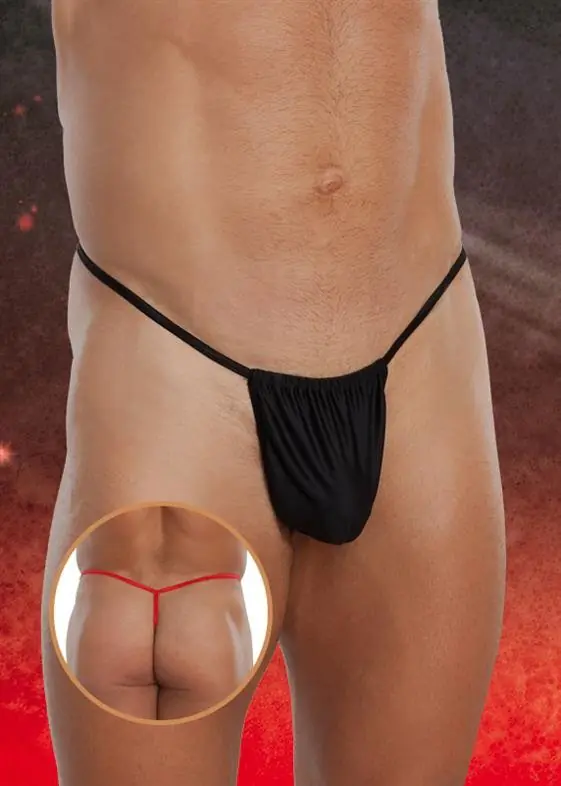 ⁨Thong 4470 black (Color: black, Size S-L)⁩ at Wasserman.eu