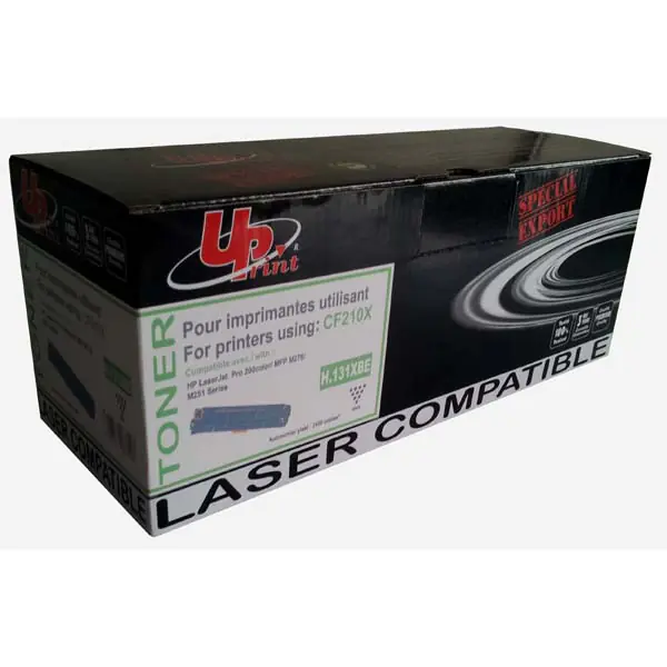 ⁨UPrint kompatybilny toner z HP CF210X, Canon CRG731H, H.131XBE, black, 2400s⁩ w sklepie Wasserman.eu