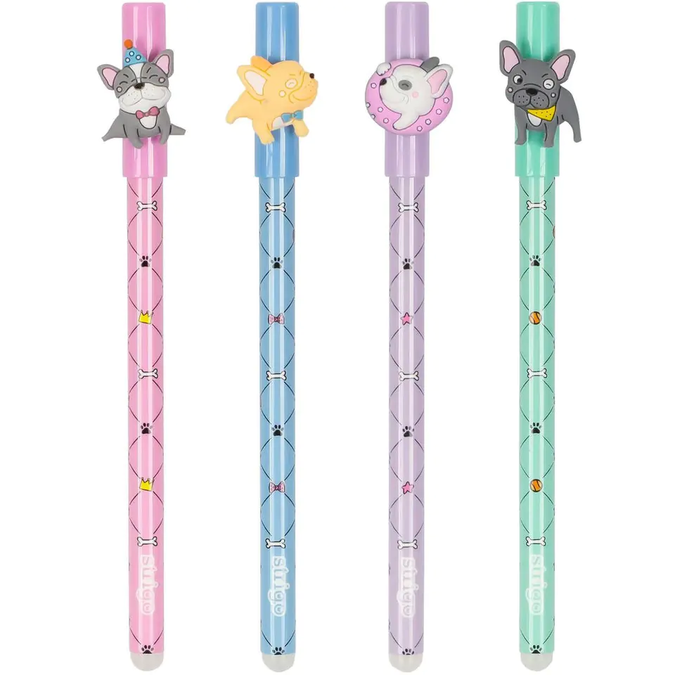 ⁨Długopis wymazywalny SZCZENIAKI STRIGO SSC191⁩ w sklepie Wasserman.eu