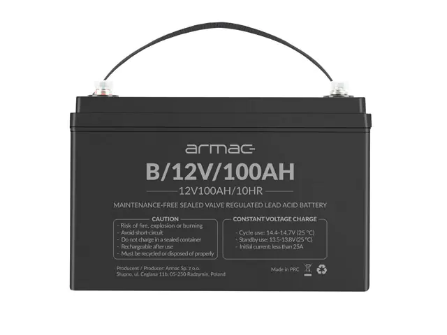 ⁨Universal gel battery for Ups Armac B/12V/100Ah⁩ at Wasserman.eu