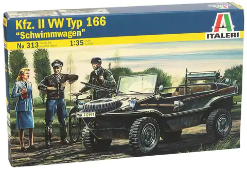 ⁨Kfz II VW Typ 166 Schwimmwagen⁩ at Wasserman.eu