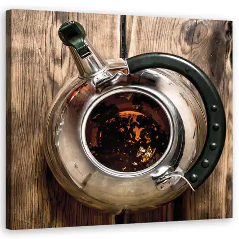 ⁨Obraz na płótnie, Czajnik do herbaty (Rozmiar 50x50)⁩ w sklepie Wasserman.eu