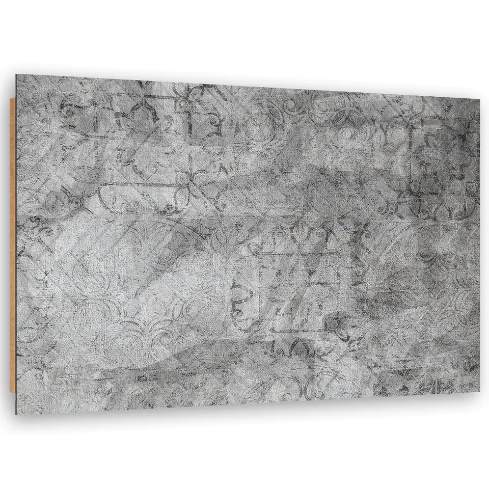 ⁨Obraz Deco Panel, Szary wzór na betonowej ścianie (Rozmiar 60x40)⁩ w sklepie Wasserman.eu