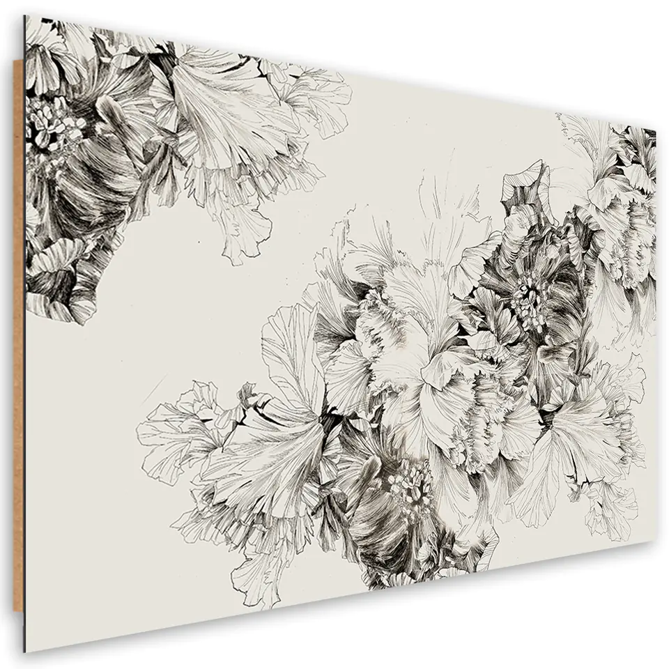 ⁨Obraz Deco Panel, Kwiatowy motyw vintage (Rozmiar 60x40)⁩ w sklepie Wasserman.eu