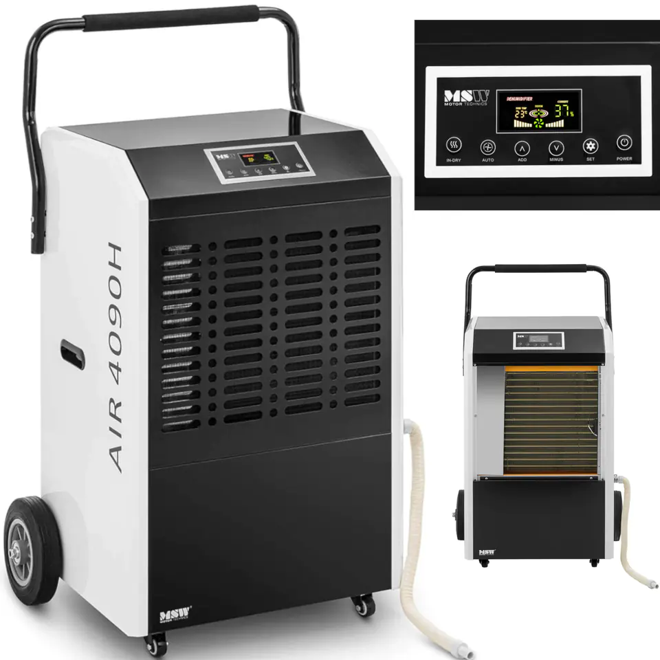 ⁨Osuszacz powietrza pochłaniacz wilgoci przemysłowy budowlany 1300 W 857 m3/h do 100 m2⁩ w sklepie Wasserman.eu