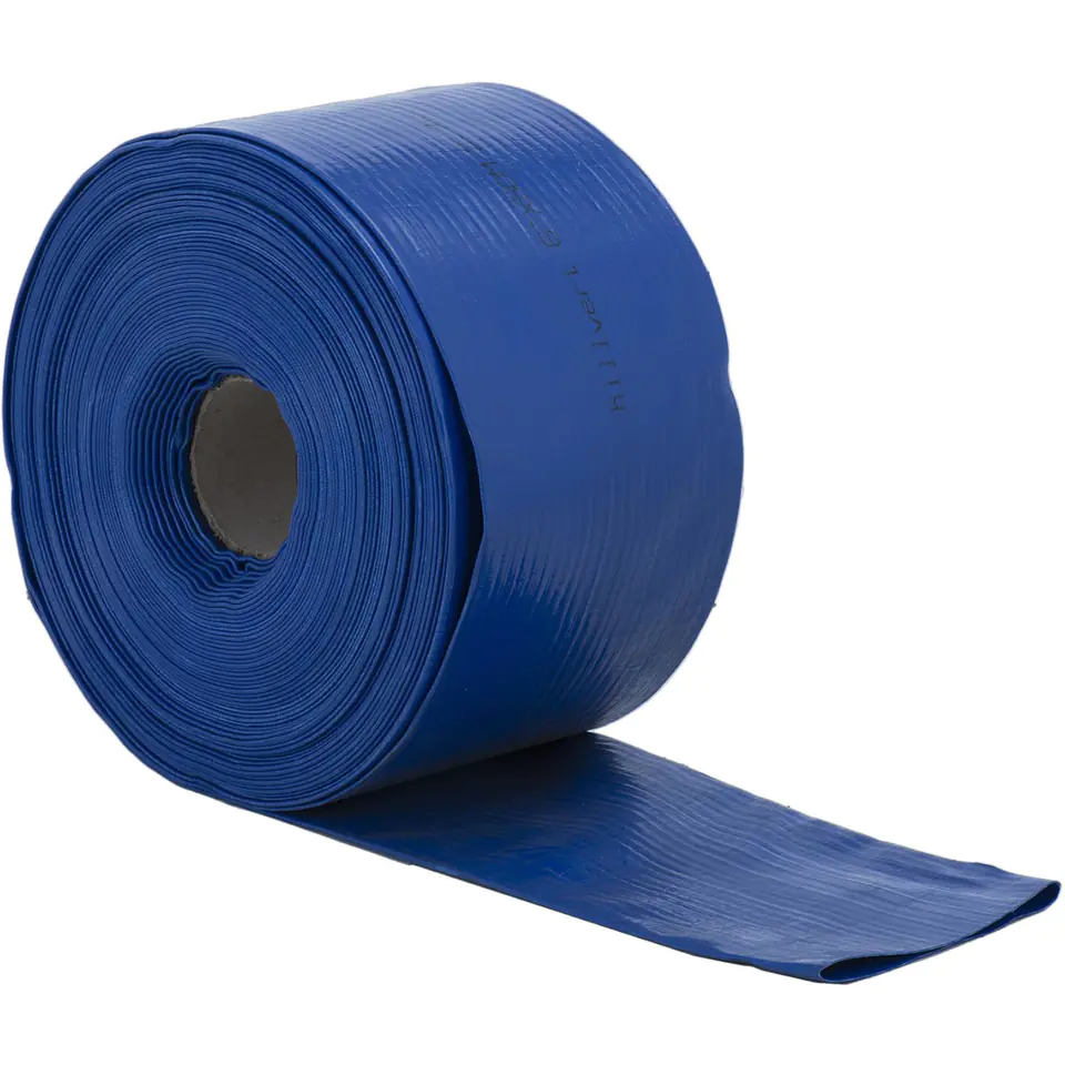 Wąż płaski do pompy wody ogrodu wzmocniony 8'' 203 mm 1.5-4.5 bar 50 m w sklepie Wasserman.eu