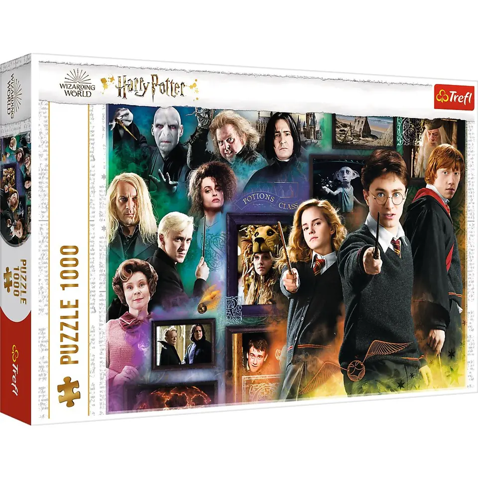 ⁨Puzzle 1000 elementów Świat Czarodziejów Harry Potter⁩ w sklepie Wasserman.eu