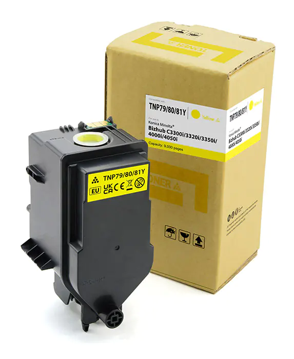 ⁨Toner Cartridge Web Yellow Minolta Bizhub TNP81Y zamiennik AAJW251, AAJW2D2⁩ w sklepie Wasserman.eu