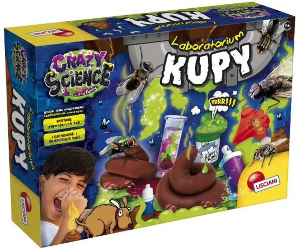 ⁨Educational kit Crazy Science Poop laboratory⁩ at Wasserman.eu