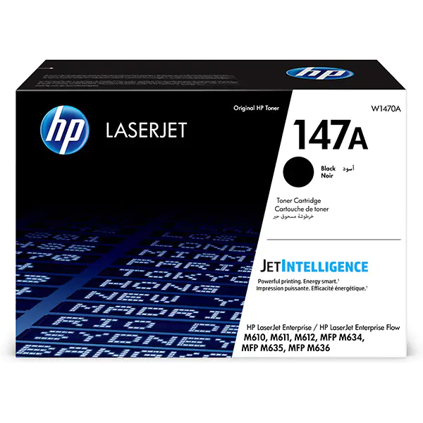 ⁨HP oryginalny toner W1470A, black, HP 147A, HP⁩ w sklepie Wasserman.eu