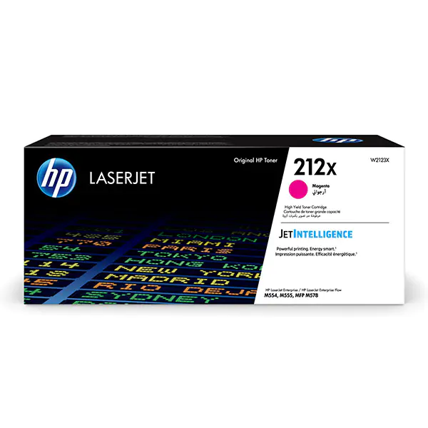 ⁨HP oryginalny toner W2123X, magenta, 10000s, high capacity, HP 212X⁩ w sklepie Wasserman.eu