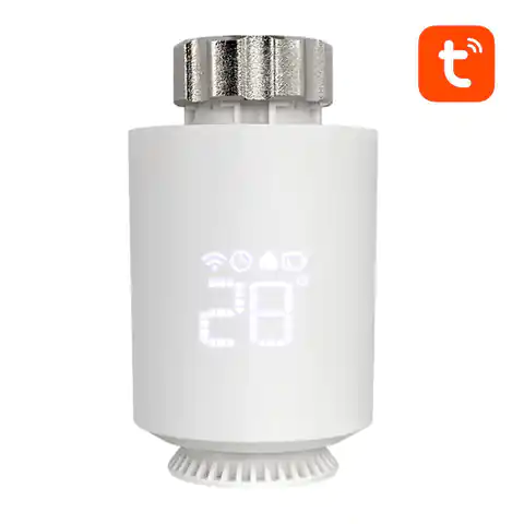 ⁨Inteligentna głowica termostatyczna Avatto TRV06 Zigbee 3.0 TUYA⁩ w sklepie Wasserman.eu