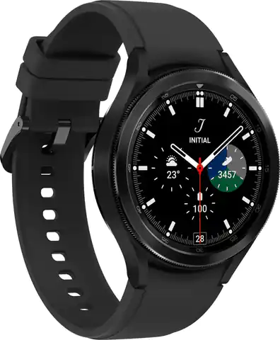 ⁨Samsung Galaxy Watch4 Classic 3.05 cm (1.2") Super AMOLED 42 mm 4G Black GPS (satellite)⁩ at Wasserman.eu